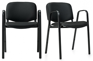 Black Stacking Chair