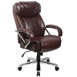 Brown Leather Executive Chair