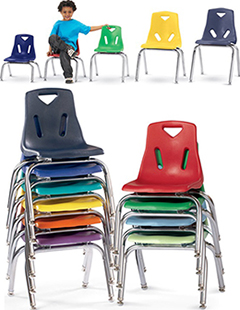 Plastic Stacking Chairs