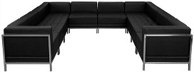 Lobby U-Shaped Sofa Set