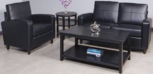 Modern Tuxedo Style Sofa Seating