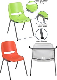 Plastic Multipurpose Stackable Chairs